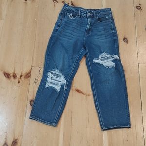 American eagle mom jeans
